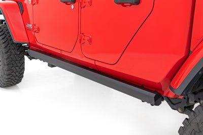 Rough Country Power Running Boards | Dual Electric Motor | Jeep Gladiator JT 4WD (20-25)