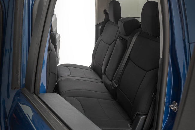 Seat Covers | FR & RR W/Armrest | Crew Cab | Ford Maverick 2WD/4WD (22-26) - The Suspension Specialists