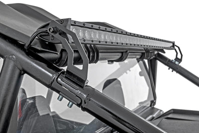 Rough Country LED Light Kit | Rear Mount | 40" Black Single Row | Polaris RZR 1000XP4 (2024)