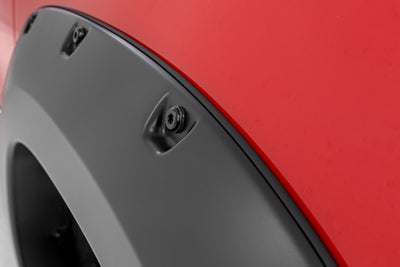 Rough Country Pocket Fender Flares | PR4 Flame Red | Ram 1500 2WD/4WD (2019-2024)
