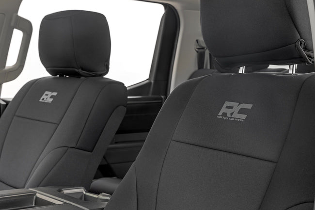 Seat Covers | No Rear Cup Holder | Toyota Tundra 2WD/4WD (2022-2025)