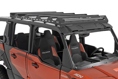 Roof Rack | 40" Black Single Row | Polaris XPEDITION ADV 5 - The Suspension Specialists