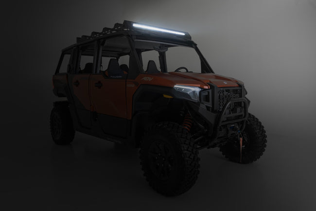 Roof Rack | 40" Black Single Row | Polaris XPEDITION ADV 5 - The Suspension Specialists