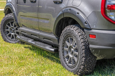 Oval Nerf Steps | Black | Ford Bronco Sport 4WD (2021-2025) - The Suspension Specialists