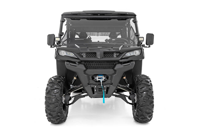 LED Light Kit | Cage Mount | 2" Black Pair | White DRL | CFMOTO UFORCE 1000 - The Suspension Specialists