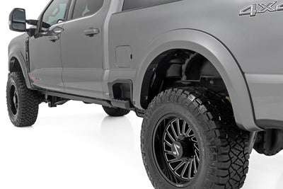 Rough Country Sport Fender Flares | PQ Race Red | Ford F-250/F-350 Super Duty (23-25) - The Suspension Specialists