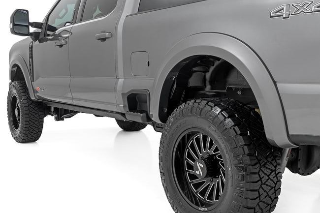 Sport Fender Flares | Gloss Black | Ford F-250/F-350 Super Duty (23-26) - The Suspension Specialists