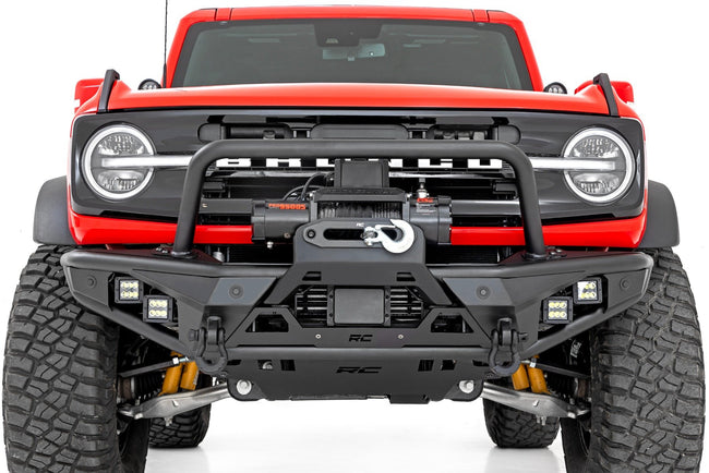 Rough Country Front Bumper | Tubular | Ford Bronco 4WD (2021-2025) - The Suspension Specialists