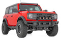 Light Bar Mount | 3.5" Round LED (Quad) | Black | Amber DRL | OE Modular Steel | Ford Bronco (21-24) - The Suspension Specialists
