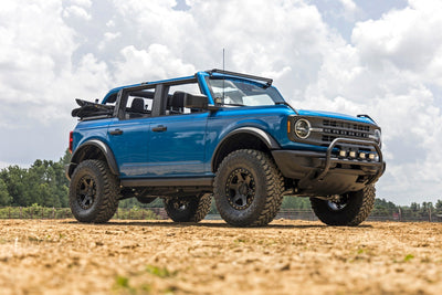 Nudge Bar | 20 Inch Chrome Single Row LED | Ford Bronco 4WD (2021-2025) - The Suspension Specialists