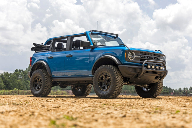 Nudge Bar | 20 Inch Chrome Single Row LED | Ford Bronco 4WD (2021-2025) - The Suspension Specialists