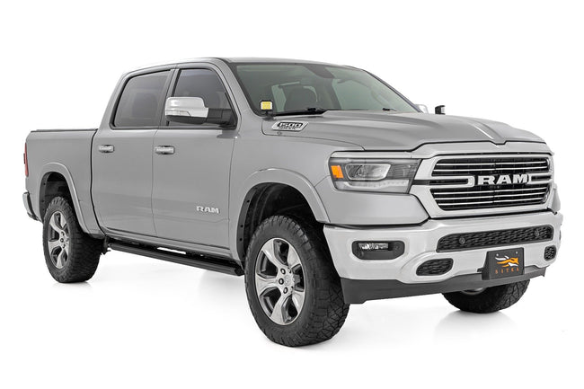 LED Light Kit | Ditch Mount | 2" Black Pair | Amber DRL | Ram 1500 (19-26) - The Suspension Specialists