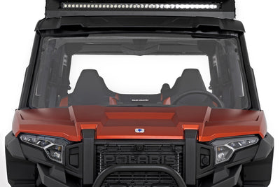 Rough Country Full Windshield | Scratch Resistant | Polaris XPEDITION ADV 5 - The Suspension Specialists