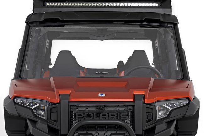 Rough Country Full Windshield | Scratch Resistant | Polaris XPEDITION ADV 5 - The Suspension Specialists