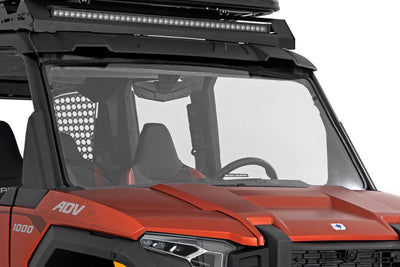 Rough Country Full Windshield | Scratch Resistant | Polaris XPEDITION ADV 5 - The Suspension Specialists
