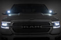LED Light Kit | Ditch Mount | 2" Black Pair | Amber DRL | Ram 1500 (19-26) - The Suspension Specialists