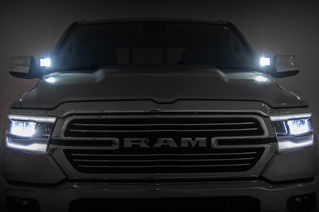 LED Light Kit | Ditch Mount |  3" OSRAM | Wide | Ram 1500 2WD/4WD (2019-2026) - The Suspension Specialists