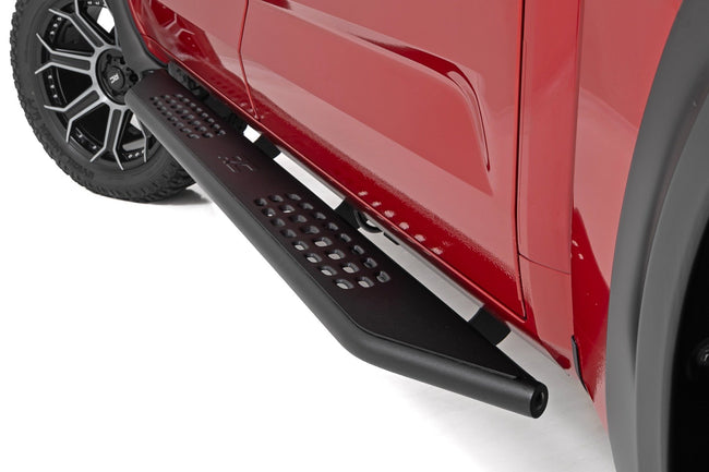 Rough Country OV2 Running Boards | Side Step Bars | Crew Cab | Toyota Tundra 2WD/4WD (22-25)