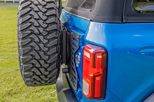 Spare Tire Relocation | Tailgate Reinforcement | Ford Bronco 4WD (2021-2025) - The Suspension Specialists