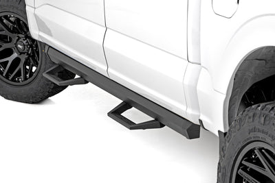 SRL2 Adj Aluminum Step | Crew Cab | Ford F-150/Lightning/F-250/F-350/Raptor (15-26) - The Suspension Specialists