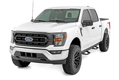 SRL2 Adj Aluminum Step | Crew Cab | Ford F-150/Lightning/F-250/F-350/Raptor (15-26) - The Suspension Specialists