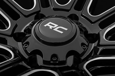 Rough Country 88 Series Wheel | One-Piece | Gloss Black | 17x9 | 6x5.5 | +0mm - The Suspension Specialists