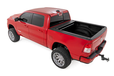 Rough Country Powered Retractable Bed Cover | 5'7" Bed | Ram 1500 (19-25)/1500 TRX (21-24) - The Suspension Specialists