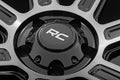 Rough Country 89 Series Wheel | One-Piece | Black Machined Gun Metal | 17x9 | 5x4.5 | -12mm - The Suspension Specialists
