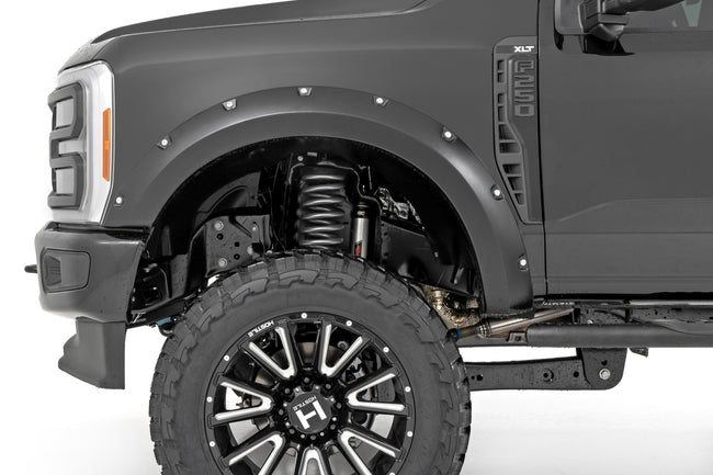 Pocket Fender Flares | M7 Carbonized Gray | Ford F-250/F-350 Super Duty (23-26) - The Suspension Specialists