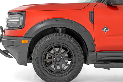 Rough Country Pocket Fender Flares | Ford Bronco Sport 4WD (2021-2025) - The Suspension Specialists