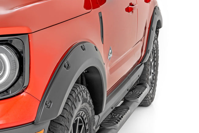 Rough Country Pocket Fender Flares | Ford Bronco Sport 4WD (2021-2025) - The Suspension Specialists
