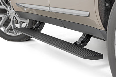Rough Country Power Running Boards | Dual Electric Motor | GMC Yukon XL 1500 2WD/4WD (21-25) - The Suspension Specialists