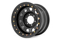 Steel Simulated Bead Lock Wheel | Black | 17x9 | 6x5.5 | 4.25 Bore | -12 - The Suspension Specialists