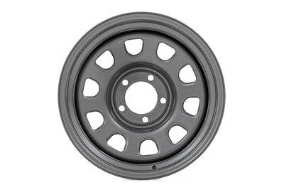 Steel Wheel | Gray | 17x9 | 5x5 | 3.30 Bore | -12 - The Suspension Specialists
