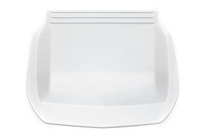 Hood Scoop | GAZ Summit White | Chevy Silverado 1500 2WD/4WD (2019-2026 & Classic)