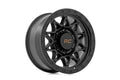 Rough Country 78 Series Wheel | Simulated Beadlock | Black | 18x9 | 8x170 | -12mm - The Suspension Specialists