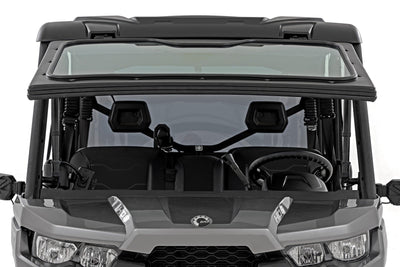 Rough Country Electric Tilt Windshield | Glass | Can-Am Defender HD 8/HD 9/HD 10 - The Suspension Specialists