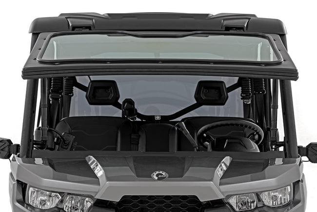 Rough Country Electric Tilt Windshield | Glass | Can-Am Defender HD 8/HD 9/HD 10 - The Suspension Specialists