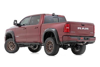 Rough Country Pocket Fender Flares | PR4 Flame Red | Ram 1500 2WD/4WD (2025)