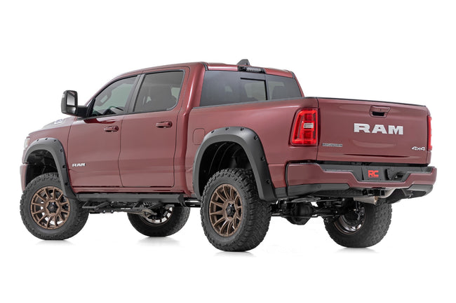 Pocket Fender Flares | PRV Delmonico Red | Ram 1500 2WD/4WD (2025-2026) - The Suspension Specialists