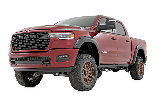 Pocket Fender Flares | PRV Delmonico Red | Ram 1500 2WD/4WD (2025-2026) - The Suspension Specialists