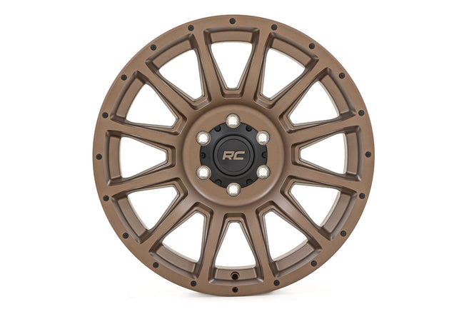 Rough Country 90 Series Wheel | One-Piece | Bronze | 18x9 | 6x5.5 | 0mm - The Suspension Specialists