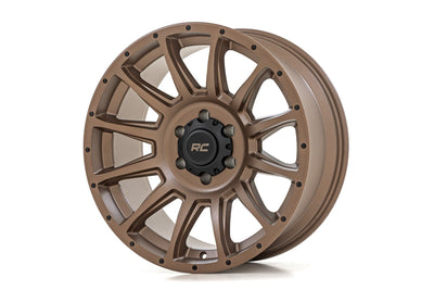 Rough Country 90 Series Wheel | One-Piece | Bronze | 18x9 | 5x5 | 0mm - The Suspension Specialists