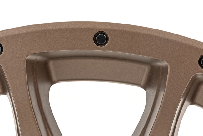 Rough Country 90 Series Wheel | One-Piece | Bronze | 18x9 | 6x5.5 | -12mm - The Suspension Specialists