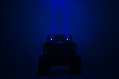 Rough Country Laser Whip Light Kit | RGBW | 1200 Lumens | Pair