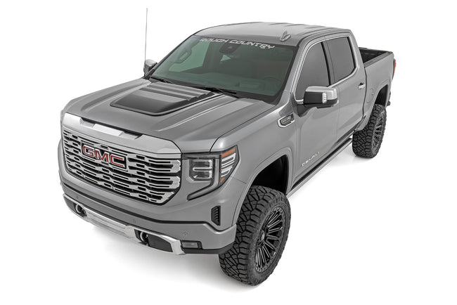 Hood Scoop | GTL Desert Sand | GMC Sierra 1500 2WD/4WD (2019-2026) - The Suspension Specialists