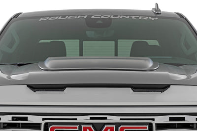 Hood Scoop | GCN Fire Red | GMC Sierra 1500 2WD/4WD (2019-2026) - The Suspension Specialists