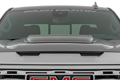 Hood Scoop | G1C Light Steel Gray | GMC Sierra 1500 2WD/4WD (2019-2026) - The Suspension Specialists