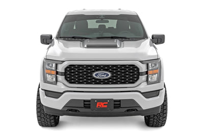 Hood Scoop | E7 Velocity Blue | Ford F-150 2WD/4WD (2021-2025) - The Suspension Specialists