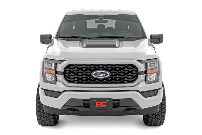 Hood Scoop | HX Antimatter Blue | Ford F-150 2WD/4WD (2021-2025) - The Suspension Specialists